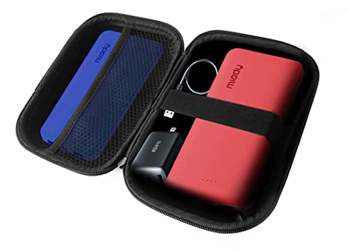 Funda rígida compatible para cargador portátil Miady 2-Pack