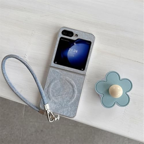 Samsung Galaxy Z Flip 7 6 5 4 3 Flip7 Zflip6�p�f�j���}�O�l�b�g�P�[�X�A�t�����[�u���P�b�g�X�g���b�v�J�o�[�A�X�J�C�u���[�AGalaxy Z Flip5�p