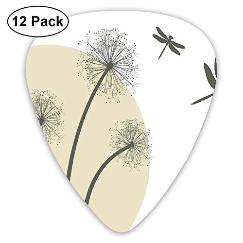 Guitar Picks12pcs Plectrum 0.46mm-0.96mm