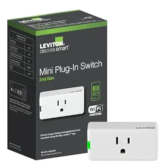 11 Best Smart Plugs for Alerting Routines in 2026 13 Leviton Decora Smart Plug, Wi-Fi 2nd Gen, Works with Matter, My Leviton, Alexa, Google Assistant, Apple Home/Siri, White