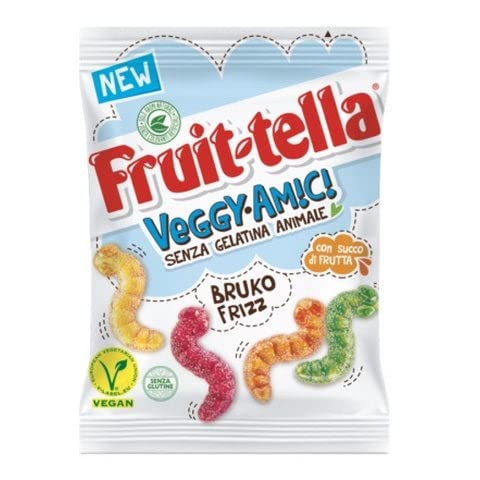 Fruittella Veggy Amici Bruko Frizz Caramelle Gommose, 90g Cover