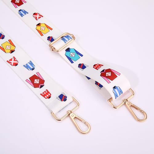 Image of Purse Strap Replacement Kentucky Derby Mother's Day Graduation Rainbow Pride Western Crossbody Shoulder Bag Straps
