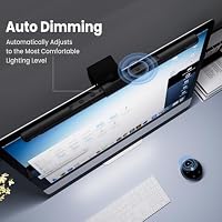 Quntis Computer Monitor Lampe 41cm Light Bar Fernbedienung Touch Control – Ansicht 6
