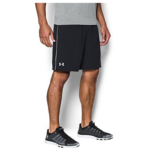 Under Armour Pantalónes cortos para Hombre, Negro Talla LG/G