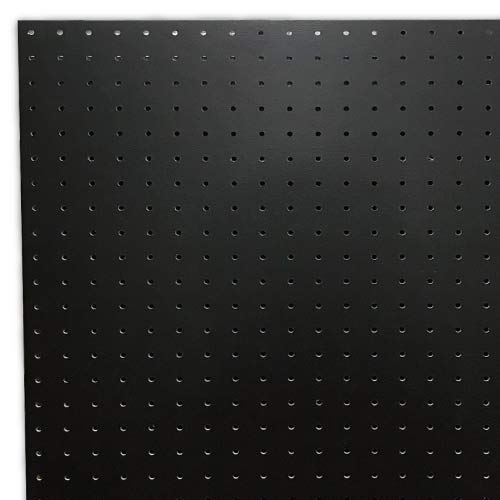 有孔ボード(25mmピッチ／602×887mm) Amazon.co.jp: 有孔ボードBLACK黒（900x600x5.5mm） P25 【1枚