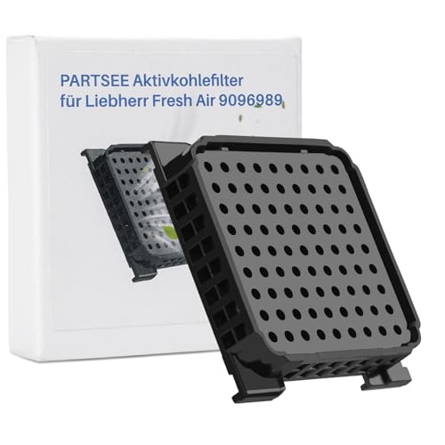 Aktivt kolfilter för Liebherr kylskåp 9096989 9882429 9882460 988246000, Fresh Air filter för 7440021-00 med aktivt kol för kylskåpsfilter (svart, 1 stycken)