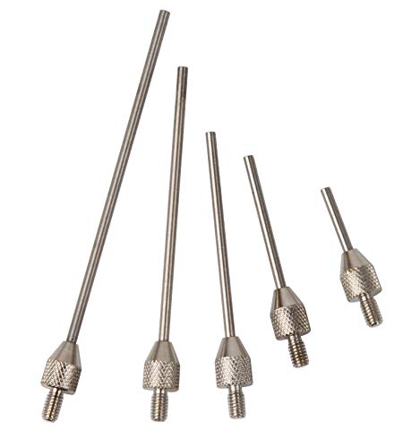Contact Needle Point Set for Depth Gauge Dial Indicator M2.5 Thread, 1mm 1.5mm 2mm 3mm Diameter (1.5 MM)