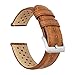 Price comparison product image 24mm Caramel - BARTON Racing Horween Leather Watch Bands - Quick Release - Choose Strap Color & Width