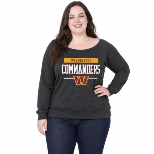 Chandail NFL femmes grande taille Team Block gris charbon, sans étiquette, 3X