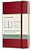 Moleskine Classic Hard Cover 2019 12 Month Weekly Horizontal Planner, Pocket Size (3.5" x 5.5") Scarlet Red - Weekly Planner for Students & Professionals, for Organizing and Planning