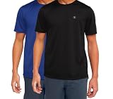 Champion T Shirts for Men Big and Tall - 2 Pack Performance Moisture Wicking Tee