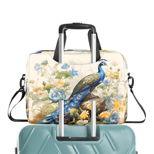 Maletín para laptop 15.6-16 pulgadas con diseño flores miniatura 7