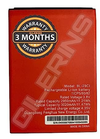 Image of Original BL-29CI Battery for Itel A36 Battery with 3 Month Warranty ****(G39)