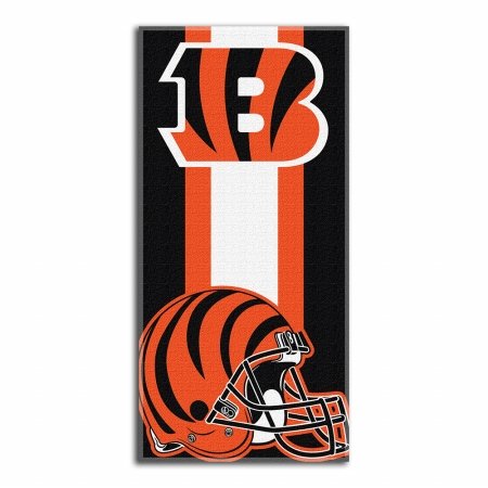 Image of Northwest NFL Cincinnati Bengals Unisex-Adult Beach Towel, 30 inch x 60 inch, Zone Read
