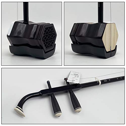WuYue Chinese 2 Strings Violin Traditional National Instruments Erhu Phoneme Mark for Entry Level Paulownia Panel with Bag - Thumbnail 3