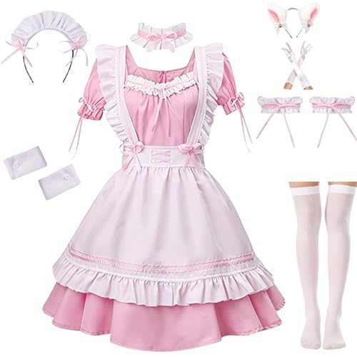 Costume de soubrette pour femme idéal pour un jeu de rôle coquin ou Halloween réussi