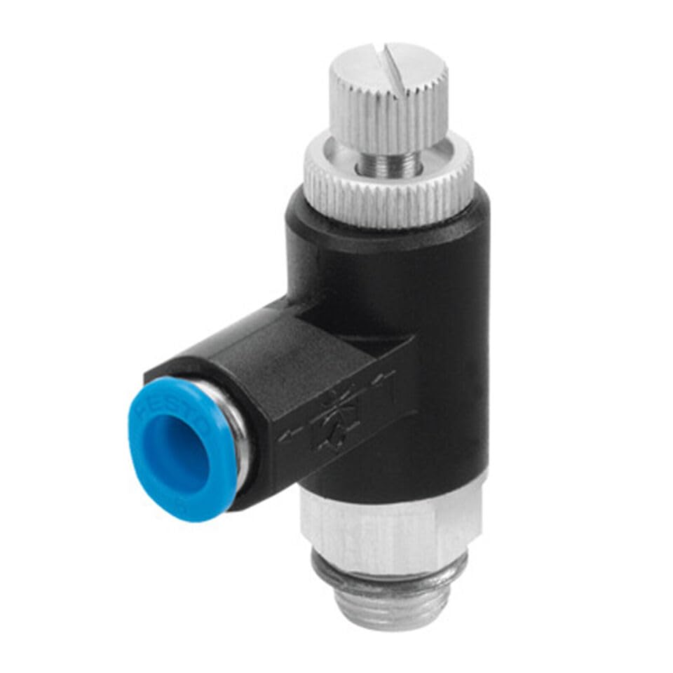 for FESTO GRLA-3/8-QS-8-RS-B One-Way Flow Control Valve 162970 New