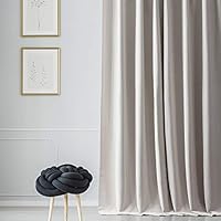 HPD Half Price Drapes Extra Brede Kamer Verduisterende Gordijnen Voor Woonkamer 100 X 120 Faux Linnen Boch Ln18542 Dw 1 Paneel Rieten Bruin 752815836
