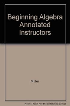 Hardcover Beginning Algebra Annotated Instructors Book