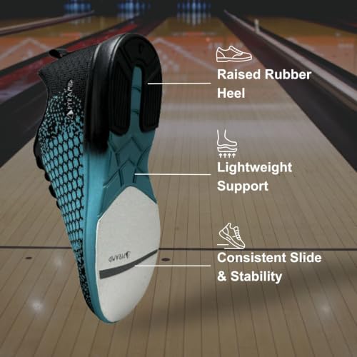 Image of Pyramid Women's Path Lite Seamless Mesh Bowling Shoes - Lightweight Seamless Design, Athletic Fit, Breathable Knit Upper, Universal Slide Soles