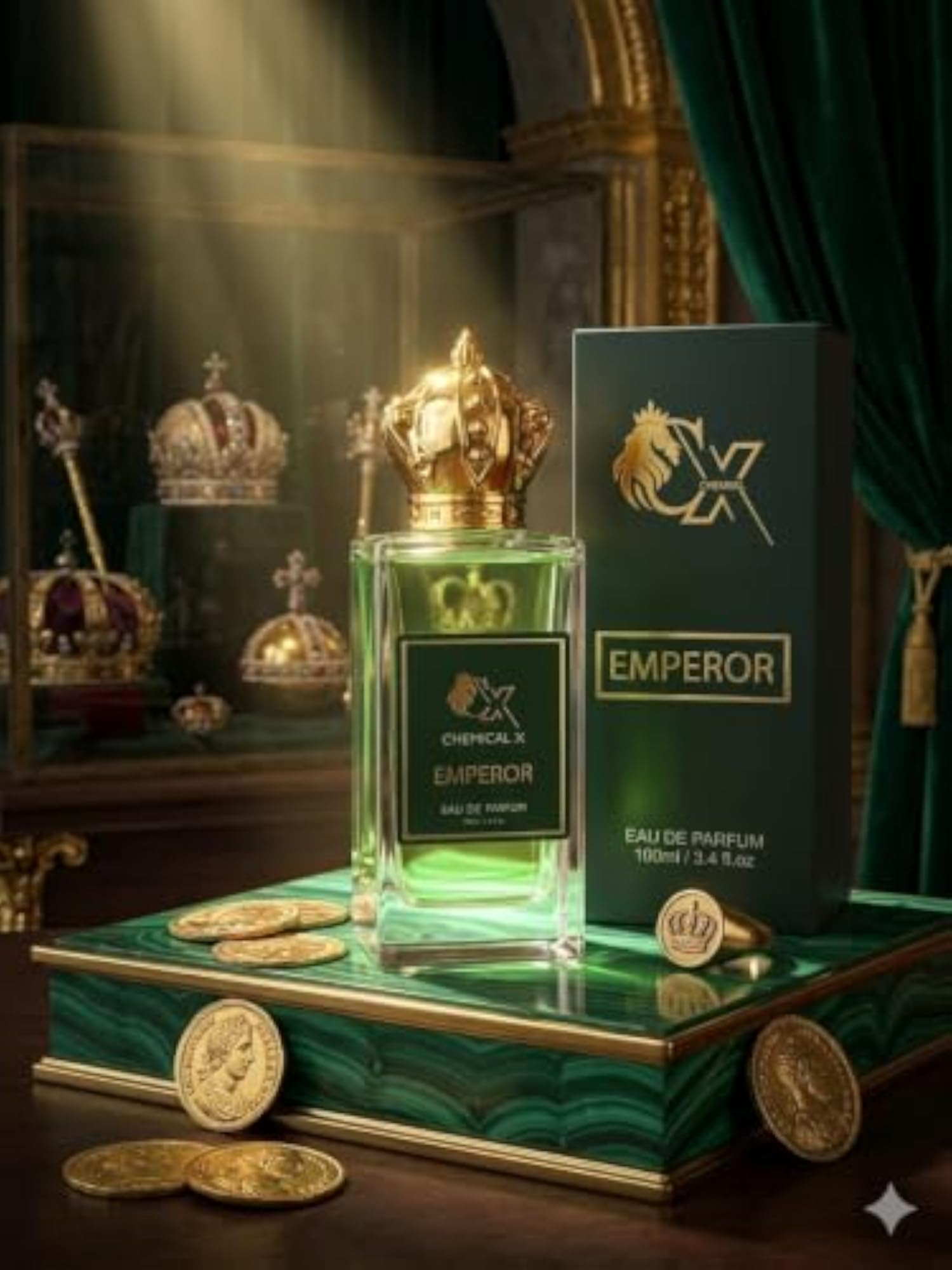 Emperor Eau de Parfum, Unisex Long Lasting Fragrance