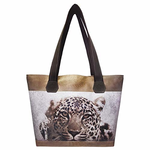 Bolsa Com Chinelo Feminino Onça Marrom Magicc Bolsa