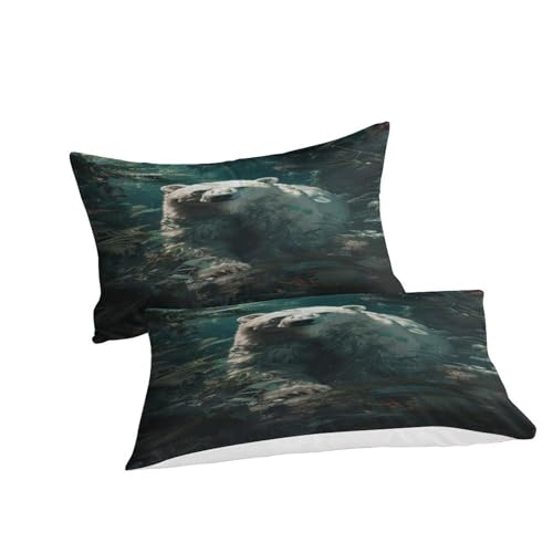 Housse de couette anti-allergique super king size ultra douce - 3