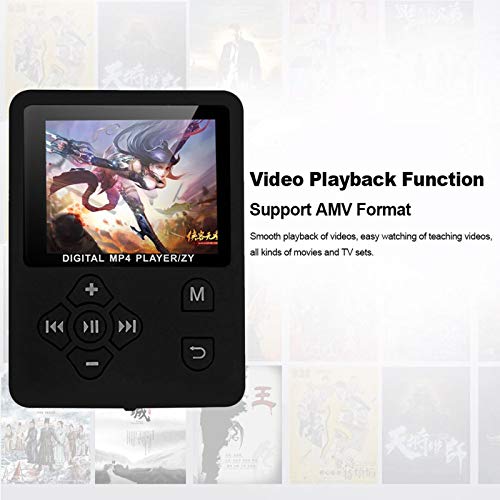 MP3 MP4 Digital Player 1.8 Polegadas Tela Colorida Reprodutor de Música Áudio Sem Perdas Reprodutor