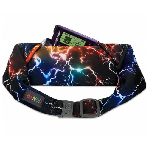 BANDI KIDS Pocket Belt for Medical Sports Play Comfortable Adjustable Fit Made In USA (Cosmic)
