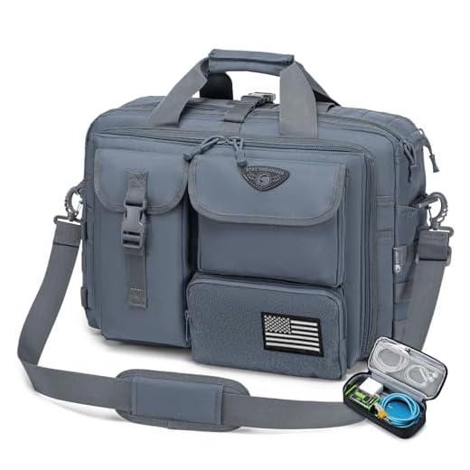 Can you carry a backpack and messenger bag 15.6 Inch Tactical Laptop Messenger Bag