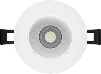 RAB Lighting-R3 3-Inch Recessed LED Downlights-Adjustable CCT 2700K-5000K-1000 Lumens 90+ CRI-9W/15W-Easy Install, No Housing Required-IC Rated, ETL Listed-Indoor/Outdoor Wet Location R3-15B