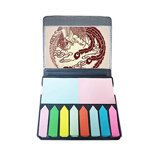 Marqueurs de page autocollants Phoenixes marque-page adhésif motif mouche fournitures