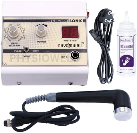 Physiowell Ultrasonic Therapy Machine UST Physiotherapy Ultrasound Massager for Pain-Relief