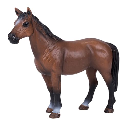 Mojo Figurine Trakehner cheval de sport miniature pour collectionneur et diorama