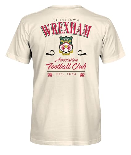 Wrexham AFC Soccer Premium Cotton T-Shirt (US Alpha XX-Large Regular Regular Lets Go)