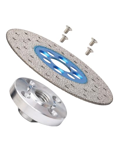 Image of Casaverde Porcelain Grinding & Cutting Discs, 115mm Diamond Disc for Granite, Marble, Procelain, Quartz, Ceramic Tile