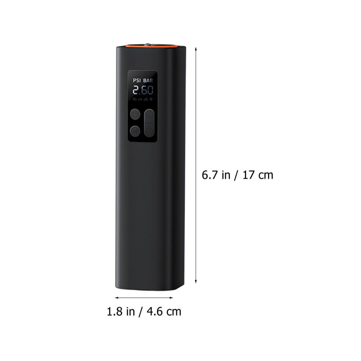 MAGICLULU Inflador de Neumáticos Linterna para Coche y Bicicleta Portátil y Compresor Eléctrico Pantalla Digital Ligero para Camping | Auto Stop a Presión Preajustada, para Coche y Bicicleta, Uso en Senderismo y Camping