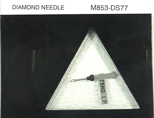 Pfanstiehl Replacement Diamond Stylus Needle For Tetrad 53D, 53S, 63D, 63S, A3, B3, C3, T5Hd; M853-Ds77 #TOP2