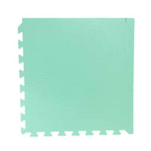 Tatame Tapete EVA Loja da Maria 50x50x2cm 20mm Verde Água