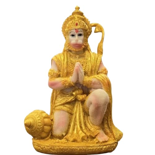 Idole Bajrang Bali en résine légère D-1 : statuette sans encombre