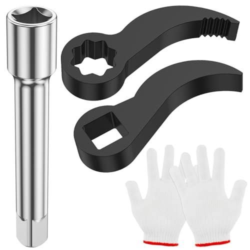 Tête adaptateur de clé à tige crowbar universelle compacte avec rallonge