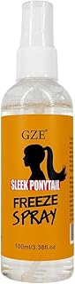 GZE Hair Styling Spray for Sleek Ponytails | Hair Finishing Mist | Flawless Hold & High-Shine Finish | Controls Flyaways & Secures Hair | Non-Sticky, Quick-Dry Formula