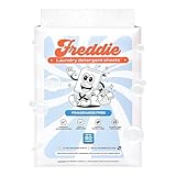 Freddie Low-Waste Laundry Detergent Sheets – Jug Free Format – Pre-Measured Strips – 60 Loads – Unscented for Sensitive Skin