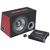  Ground Zero GZ BASS KIT 12.300X Basspack Subwoofer + Amplificatore