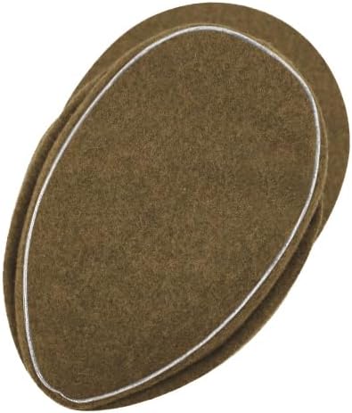 militaryharbor Elite Gebirgsjager Single Button Bergmütze Officer Brown Wool Field Cap