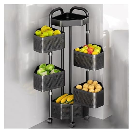 キャスター付3段収納カート 美容院のサービングのトロリー 貯蔵の