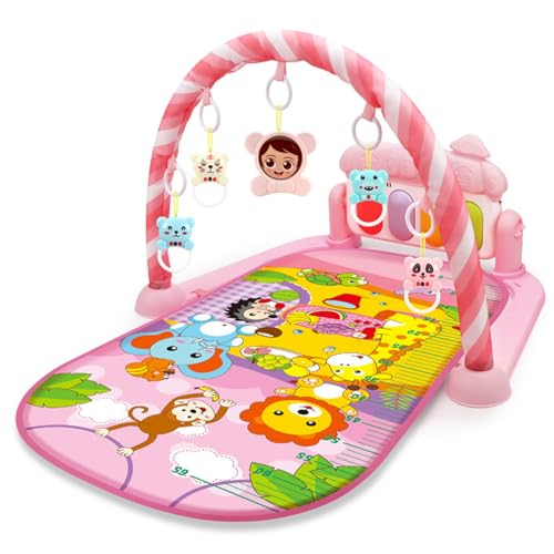 Tapis temps sur le ventre pour bébé et centre d'activités salon