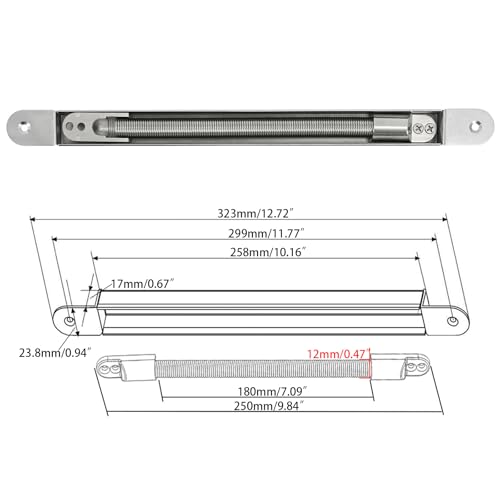 304 Stainless Steel Door Loop for Mortise Mounting Access Control Wire Protect, Prevents Pinch Damage for Ethernet and Power Cords by ANWENGJ - Used condition - Image 4