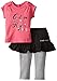 Calvin Klein Baby Girls' Dark Pink Top and Skegging Set