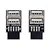 xiwai 2pcs/lot 9Pin 10Pin Header Motherboard Internal to Dual USB 2.0 Female Adapter Converter Horizontal Type High Speed 480 Mbps for Laptops, Tablets